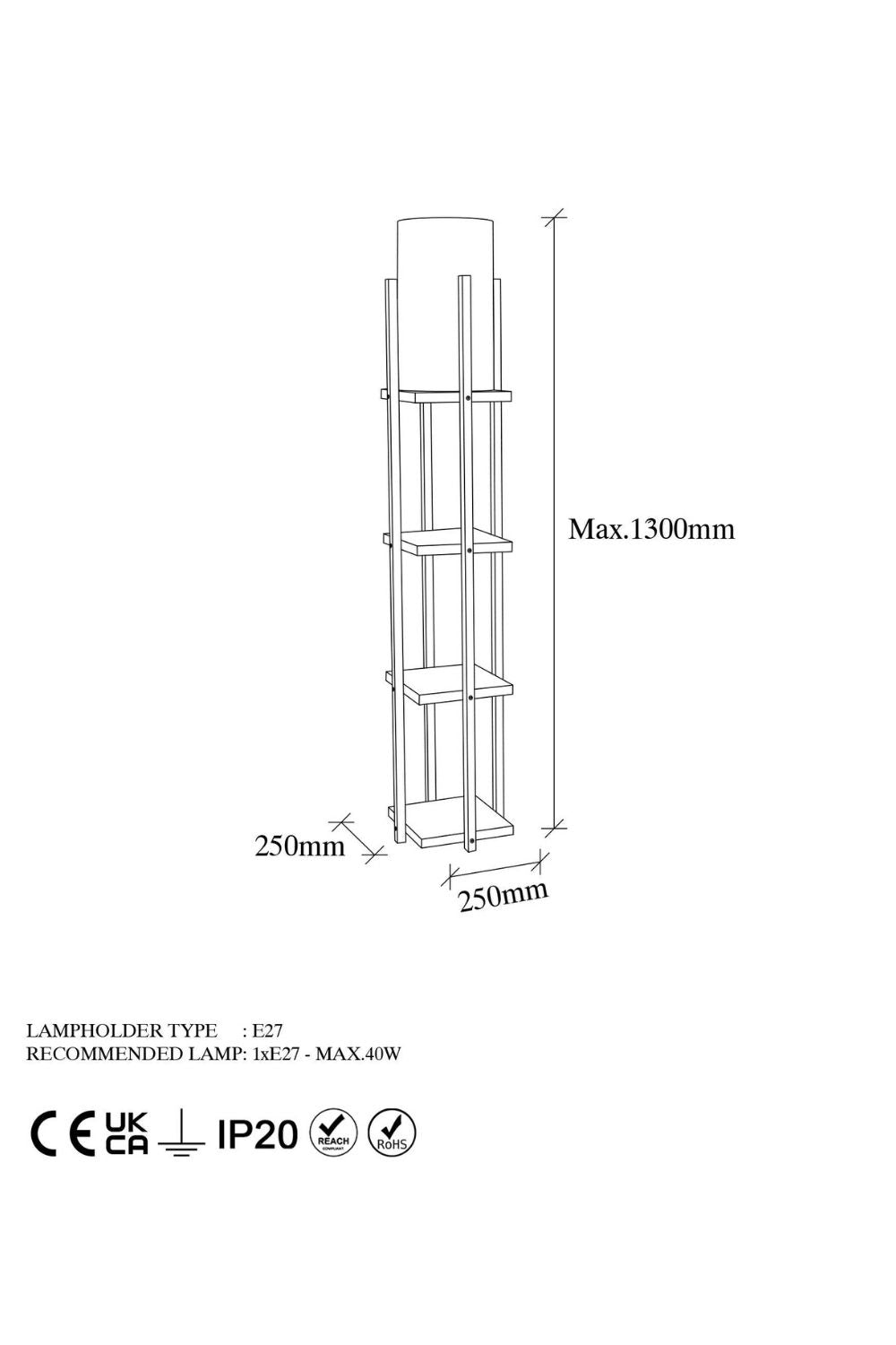 Shelflamp-7111 Abajur Lambader Aydınlatma - 4