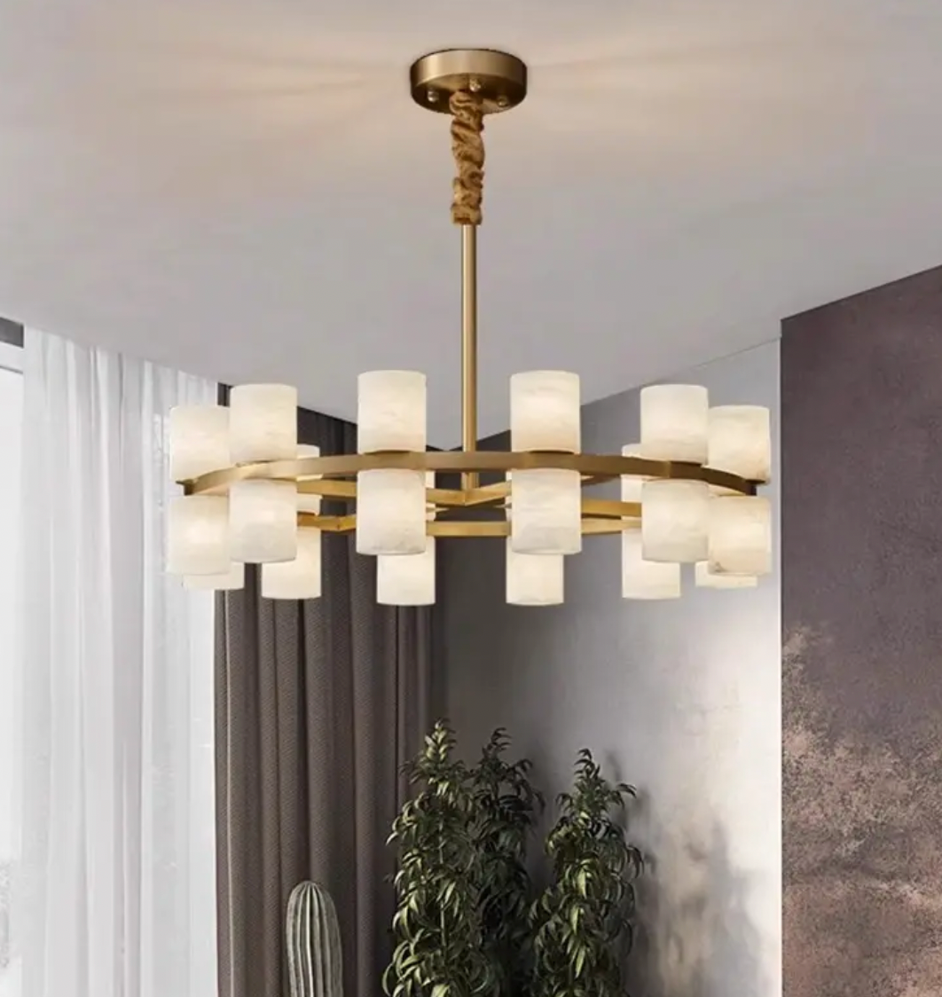 Monaco Alabaster Lineer Avize - 3