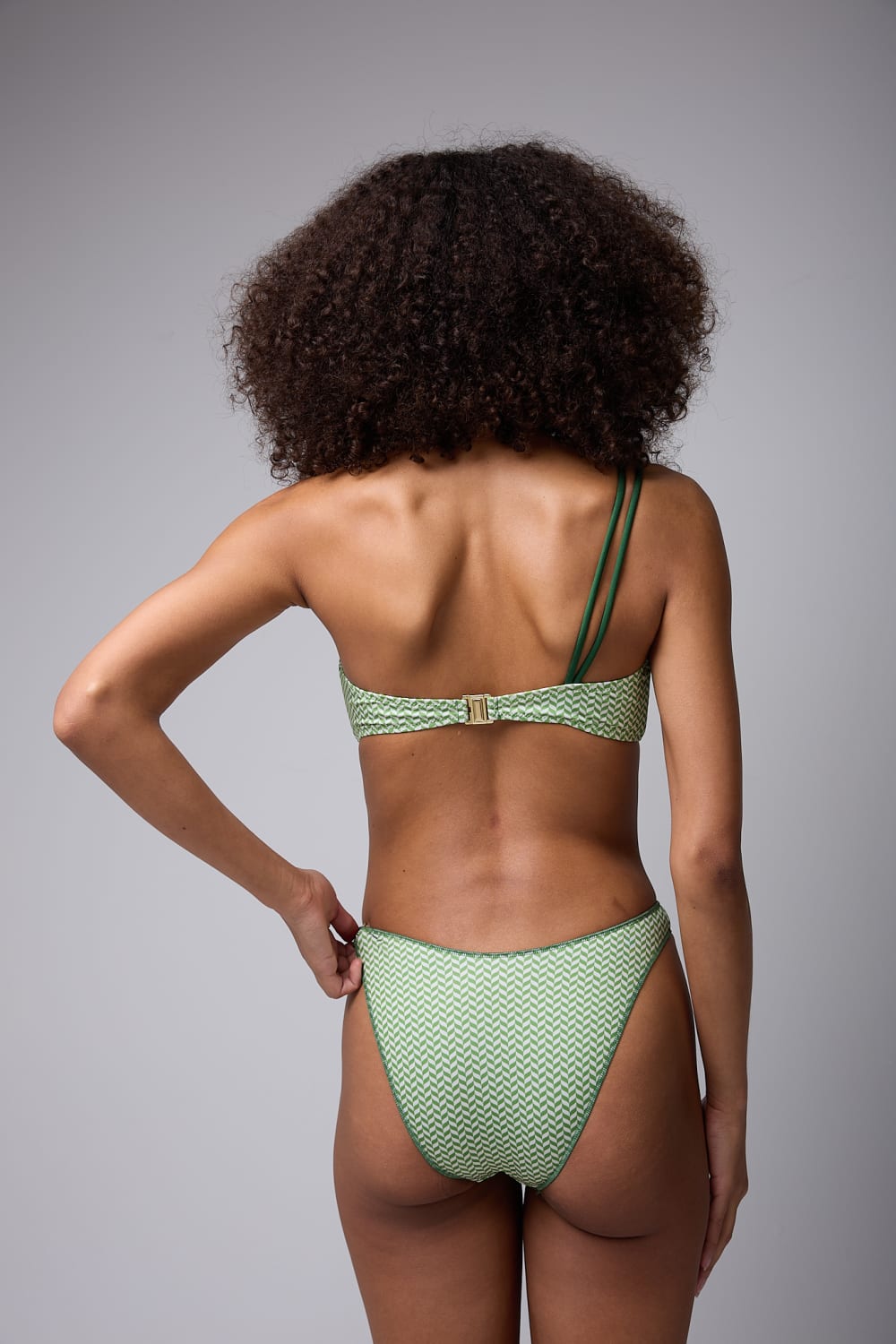 Barabella Tek Omuz Straplez Bikini Üstü - 3