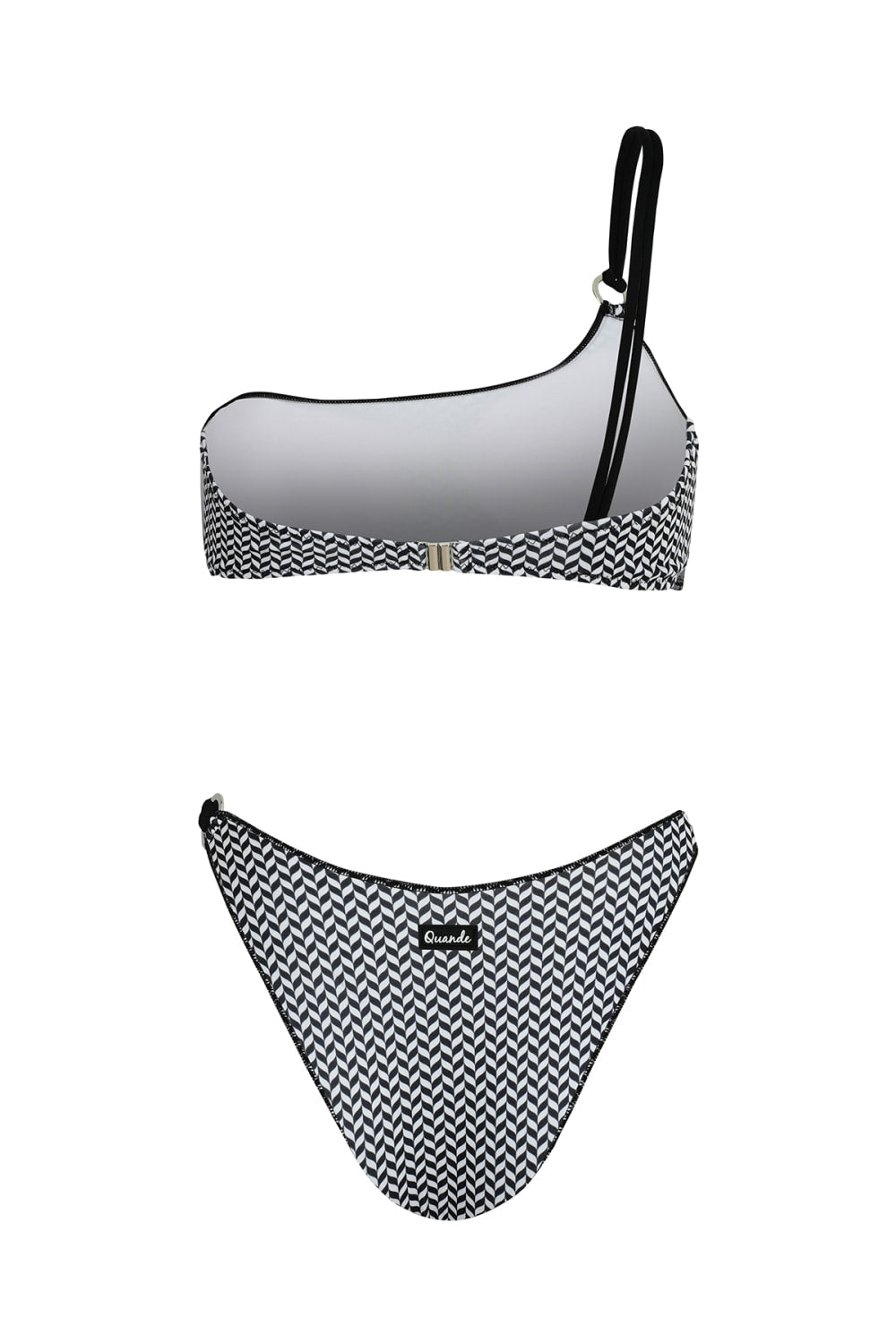 Barabella Tek Omuz Straplez Bikini Üstü - 1