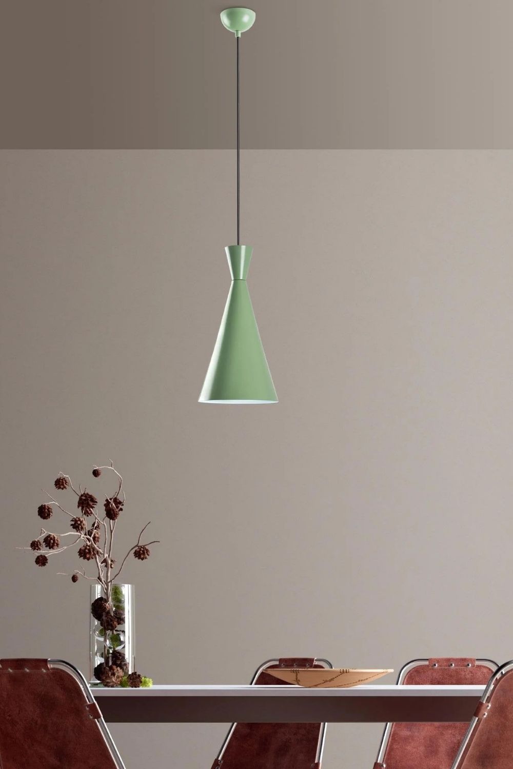 Wolfara 3541 Mint Yeşili Sıvama Sarkıt Aydınlatma - 5