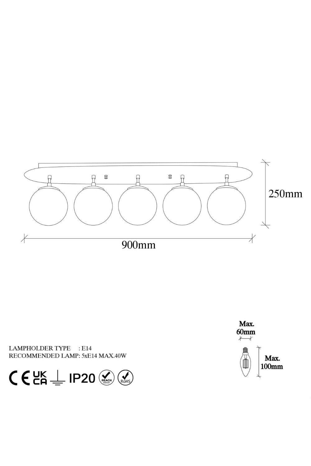 Io 11730 Cam Plafonyer Aydınlatma - 5