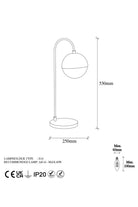 Callisto 12203 Cam Masa Lambası Aydınlatma - 7