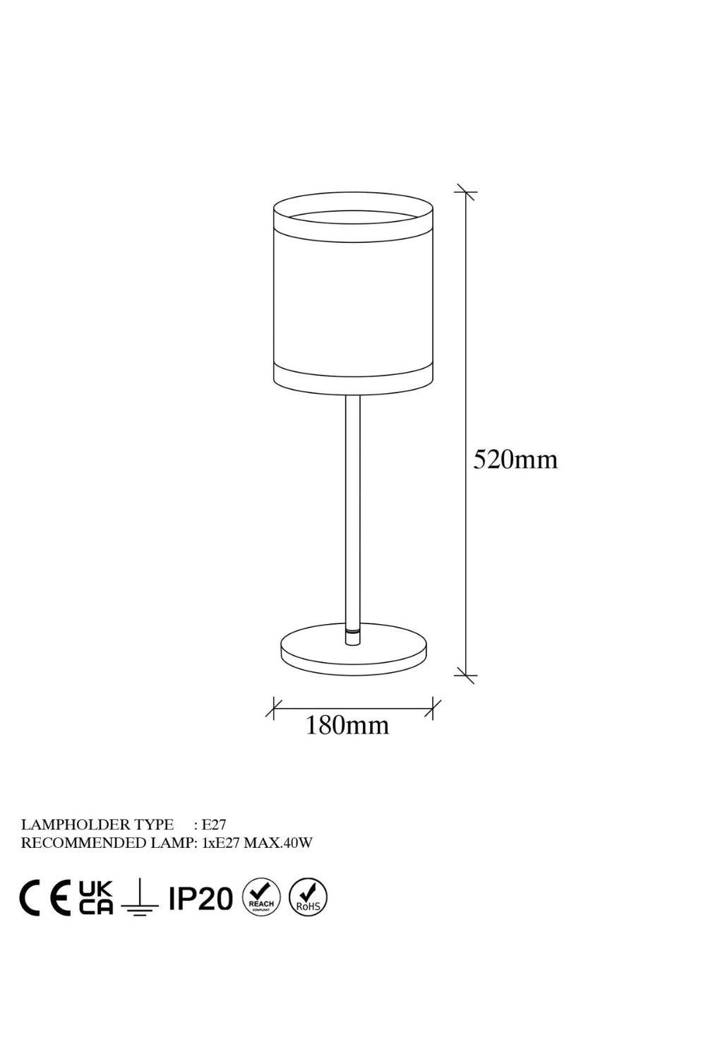Pondara 11609 Abajur Masa Lambası Aydınlatma - 5