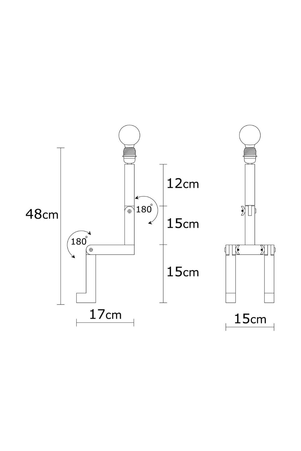 Savanna 832 Ahşap Masa Lambası Aydınlatma - 3
