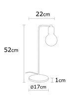 Sakura 1316 Rustik Masa Lambası Aydınlatma - 2