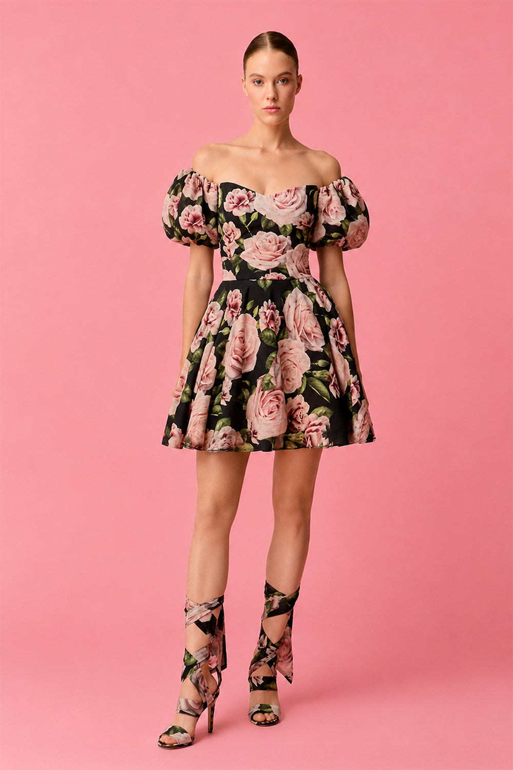 Florence Mini Elbise - 0