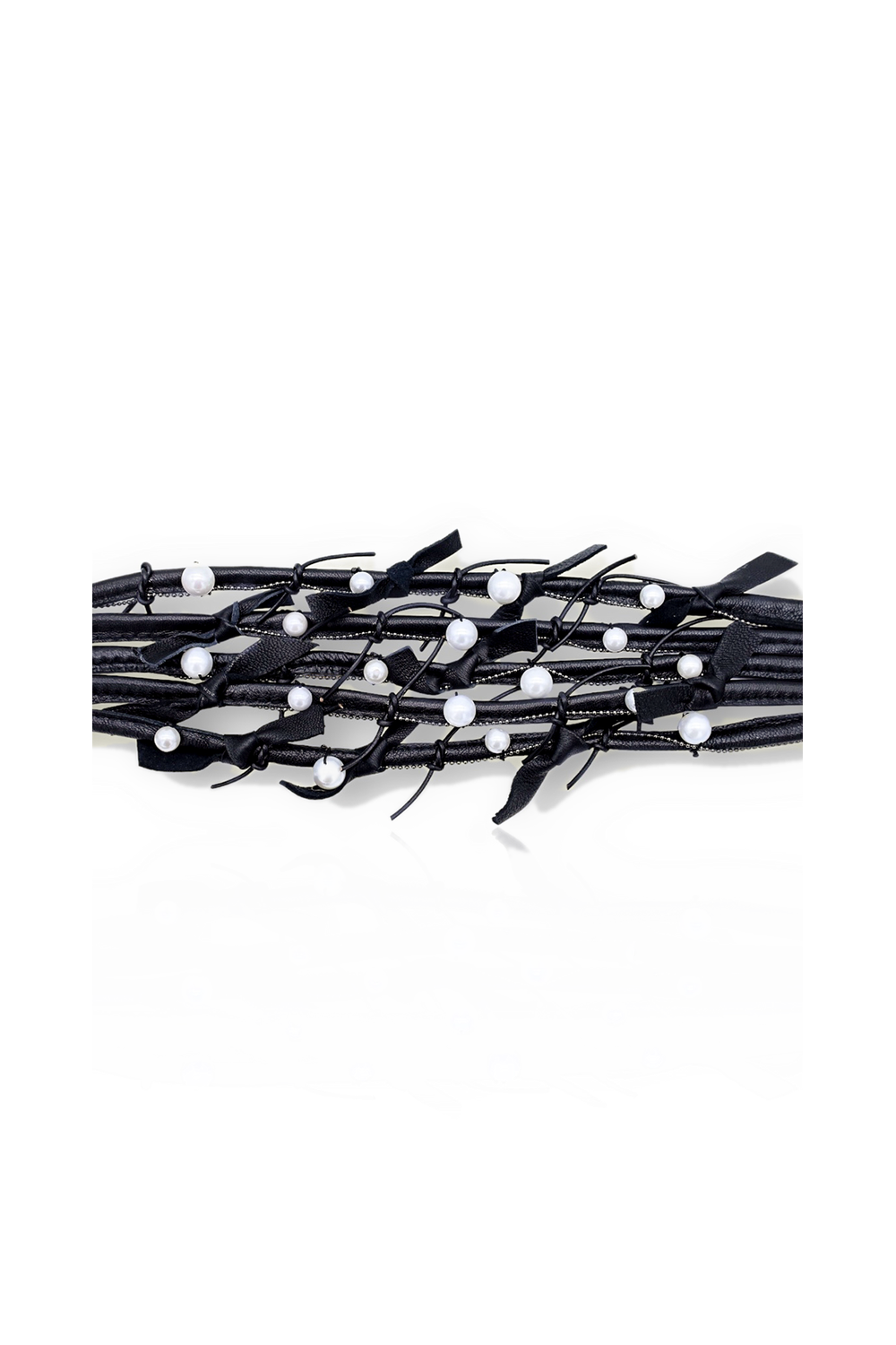 Pellis Deri Choker Kolye - 1