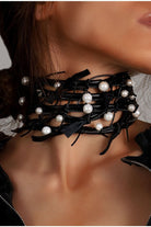 Pellis Deri Choker Kolye - 2