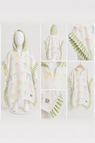 Ribbon Organik Pamuk Fırfırlı Müslin Panço - 2