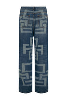 Sunny Unisex Monogram Jeans - 1