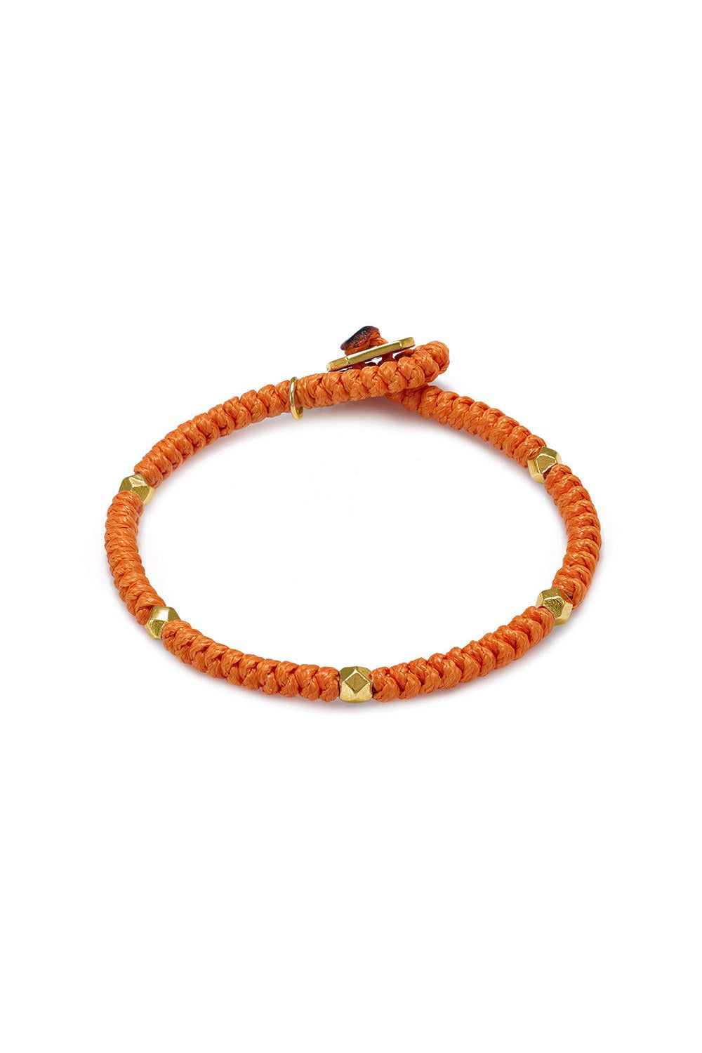 Turuncu Yılan Düğüm Bileklik, Altın - 0