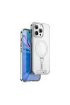 Magsafe Uyumlu Standlı Şeffaf Kılıf, Iphone 15 Pro Max - 1