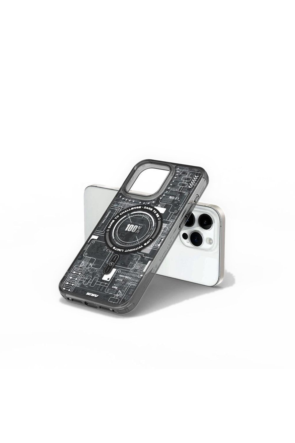 Mecha Circuit H Serisi Magsafe Uyumlu Desenli Kılıf, Iphone 15 Pro Max - 2