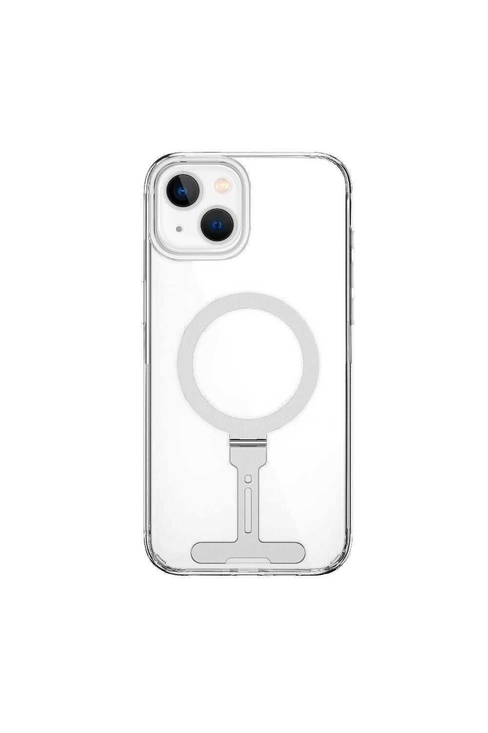 Magsafe Uyumlu Standlı Şeffaf Kılıf, Iphone 15 - 0