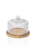 Madera Yuvarlak Kek Saklama Fanusu 25x25x20 Cm - 3