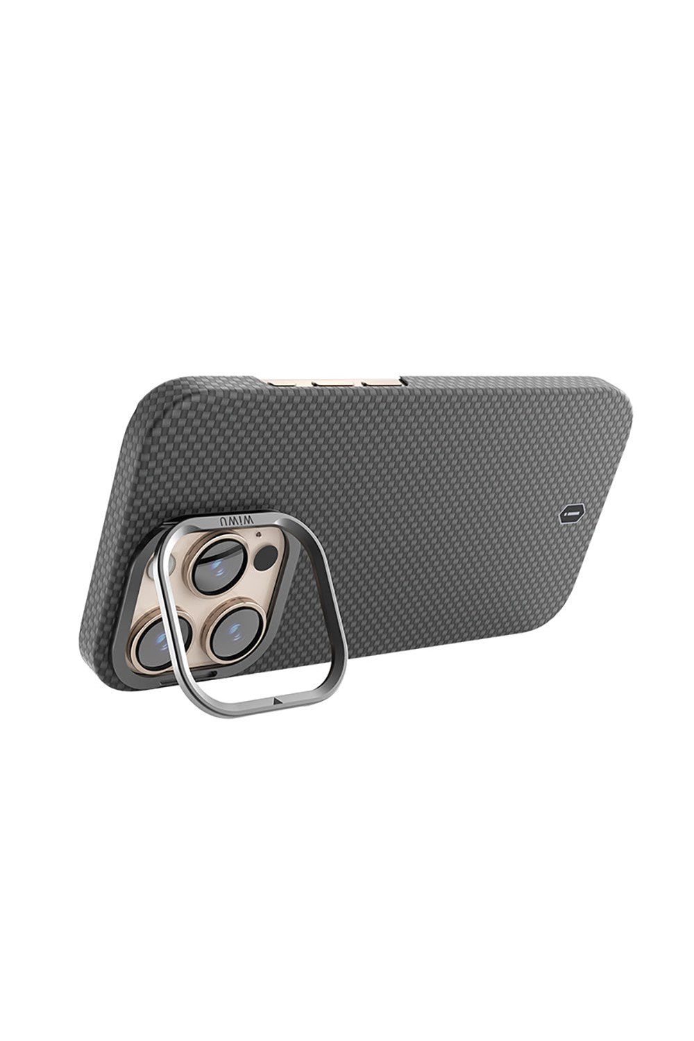 Magsafe Kamera Standlı Aramid Fiber Kılıf, Iphone 16 Pro - 1