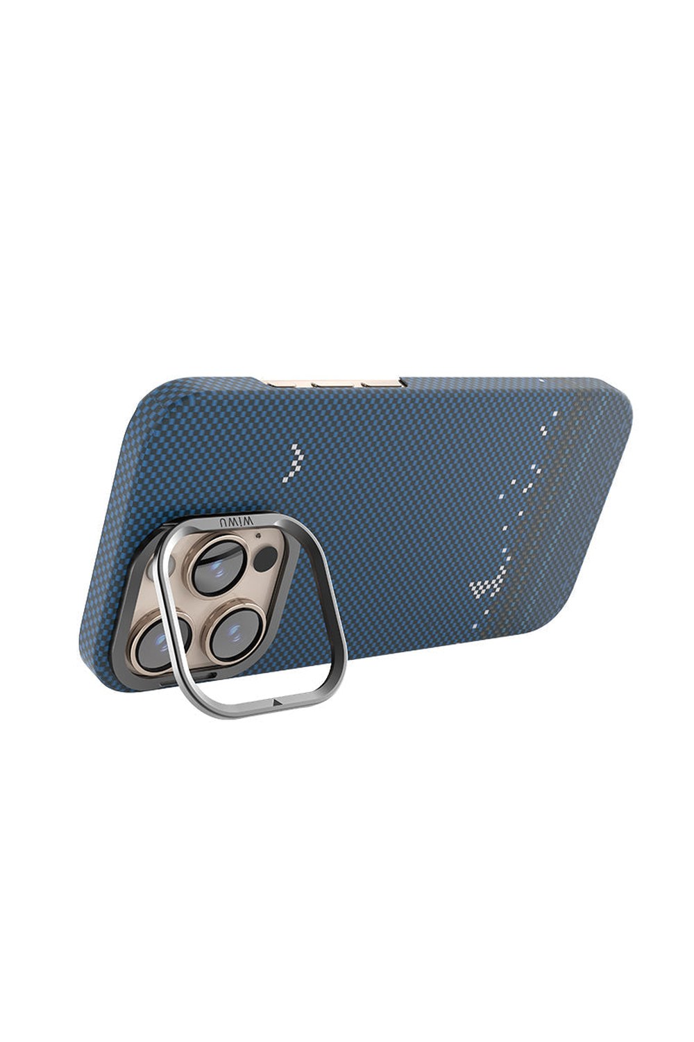 Magsafe Kamera Standlı Aramid Fiber Kılıf, Iphone 16 Pro - 1