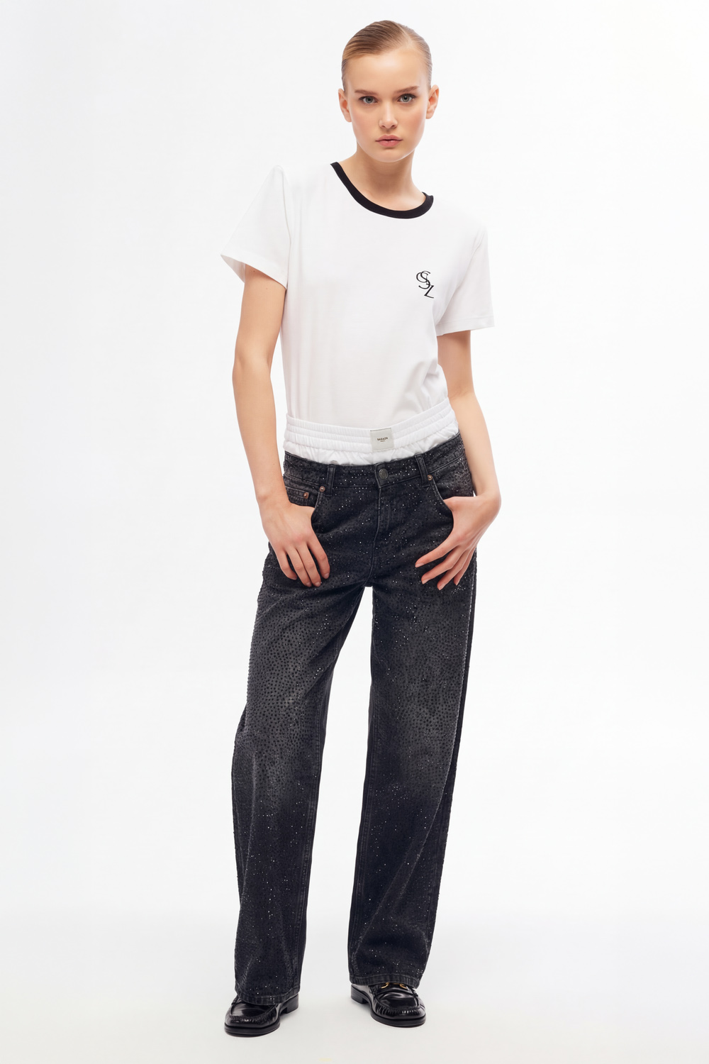 Amarillo Stone Jean - 0