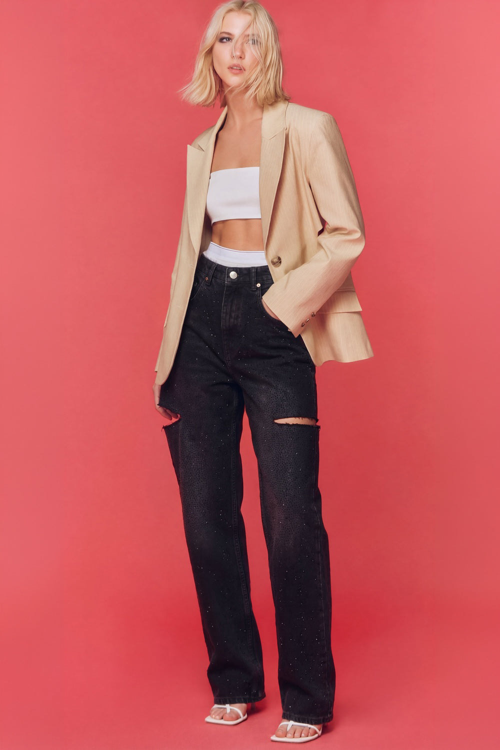 Allure Embellished Jean - 0