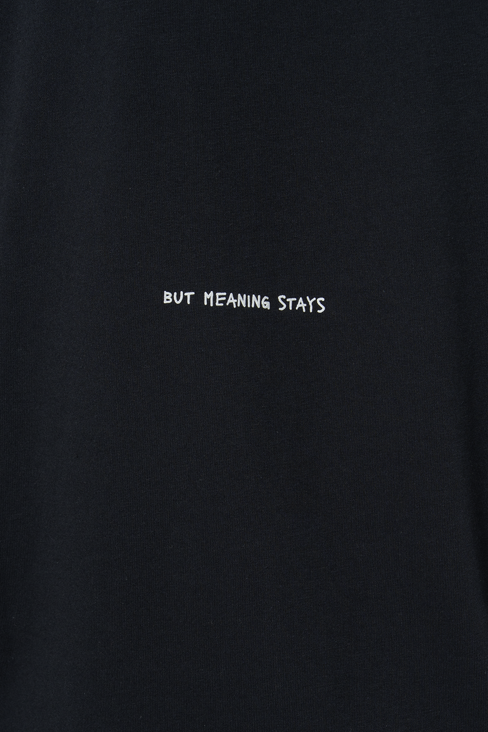 Kadın Oversize Basic Baskılı Tişört - Siyah - 4