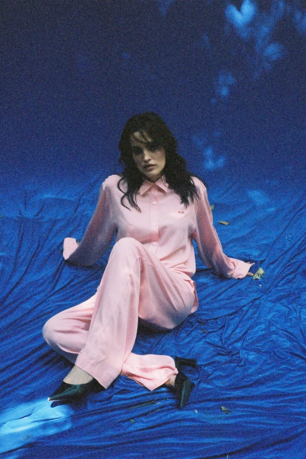 Emily Nakış Detay Pembe Gömlek - 6