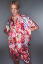 Milena Multicolor Pajama Shirt - 2