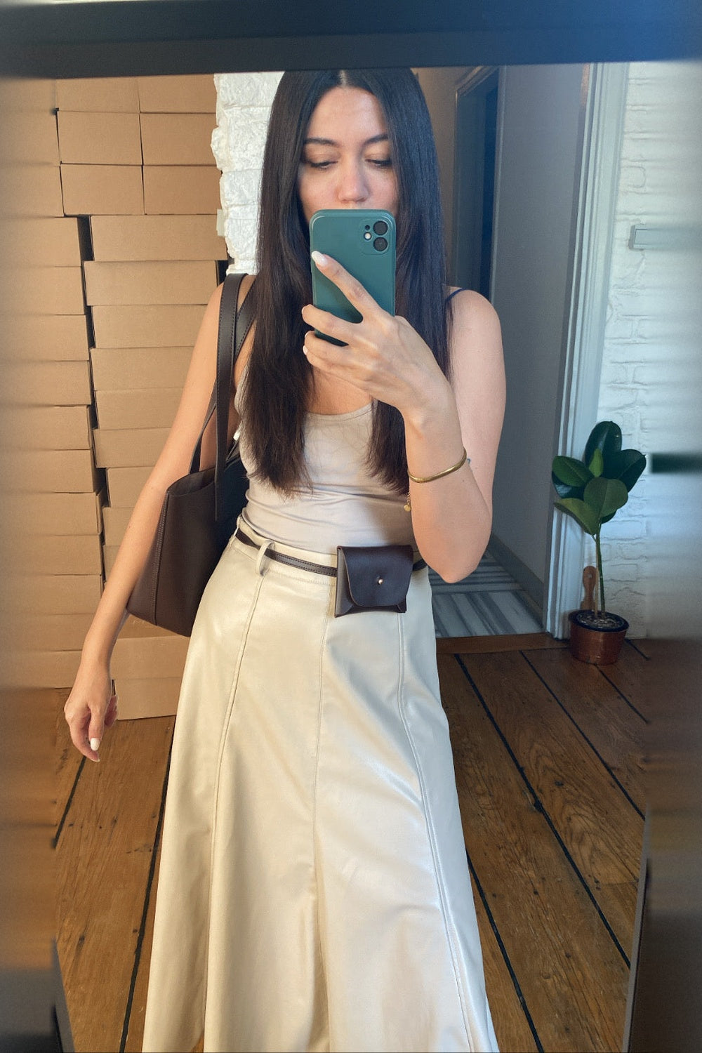 Mini Belt Brown - 1