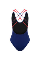 Rose Navy Blue Swimsuit - 3