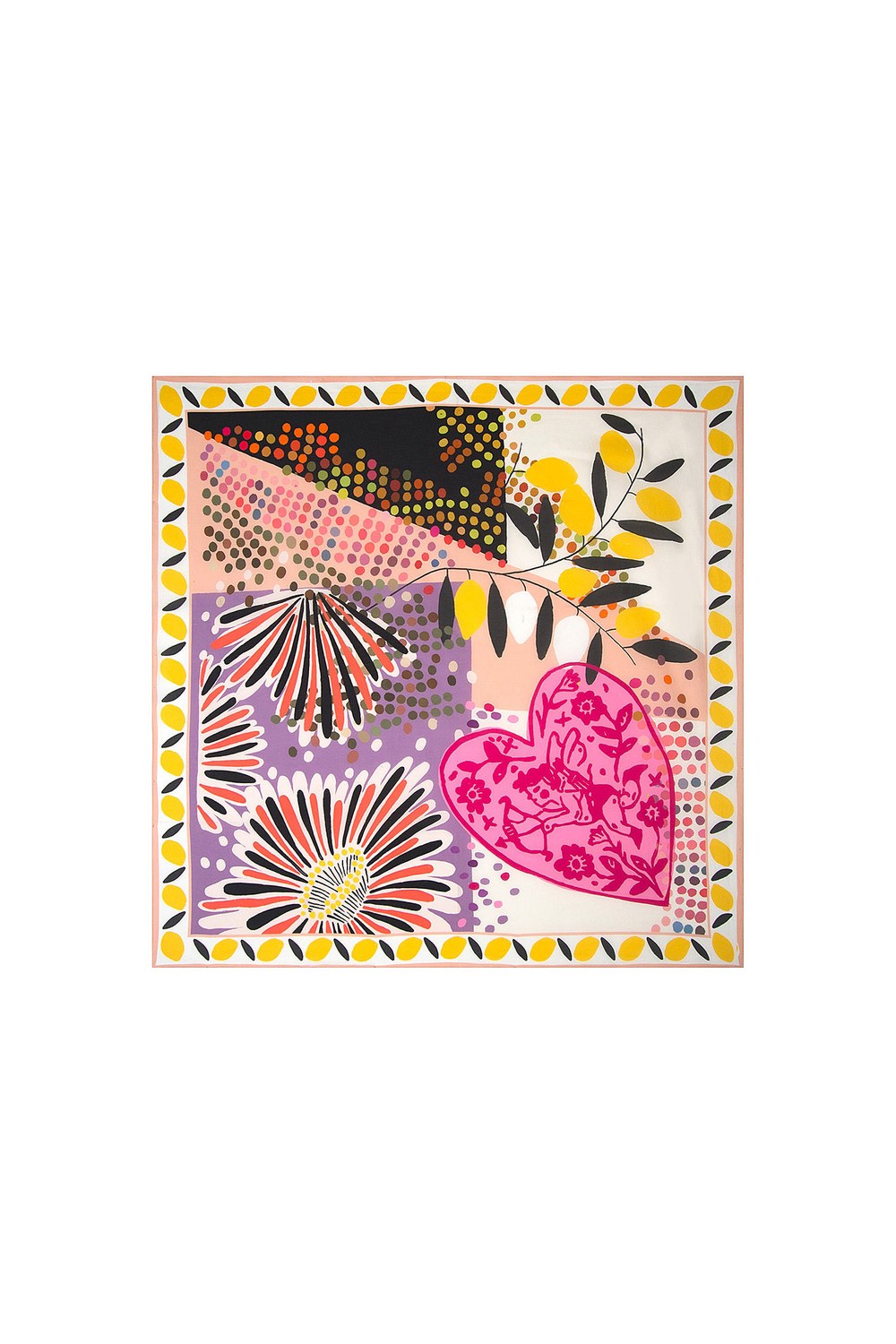 Juniper Cotton Printed Pareo / Scarve - 0
