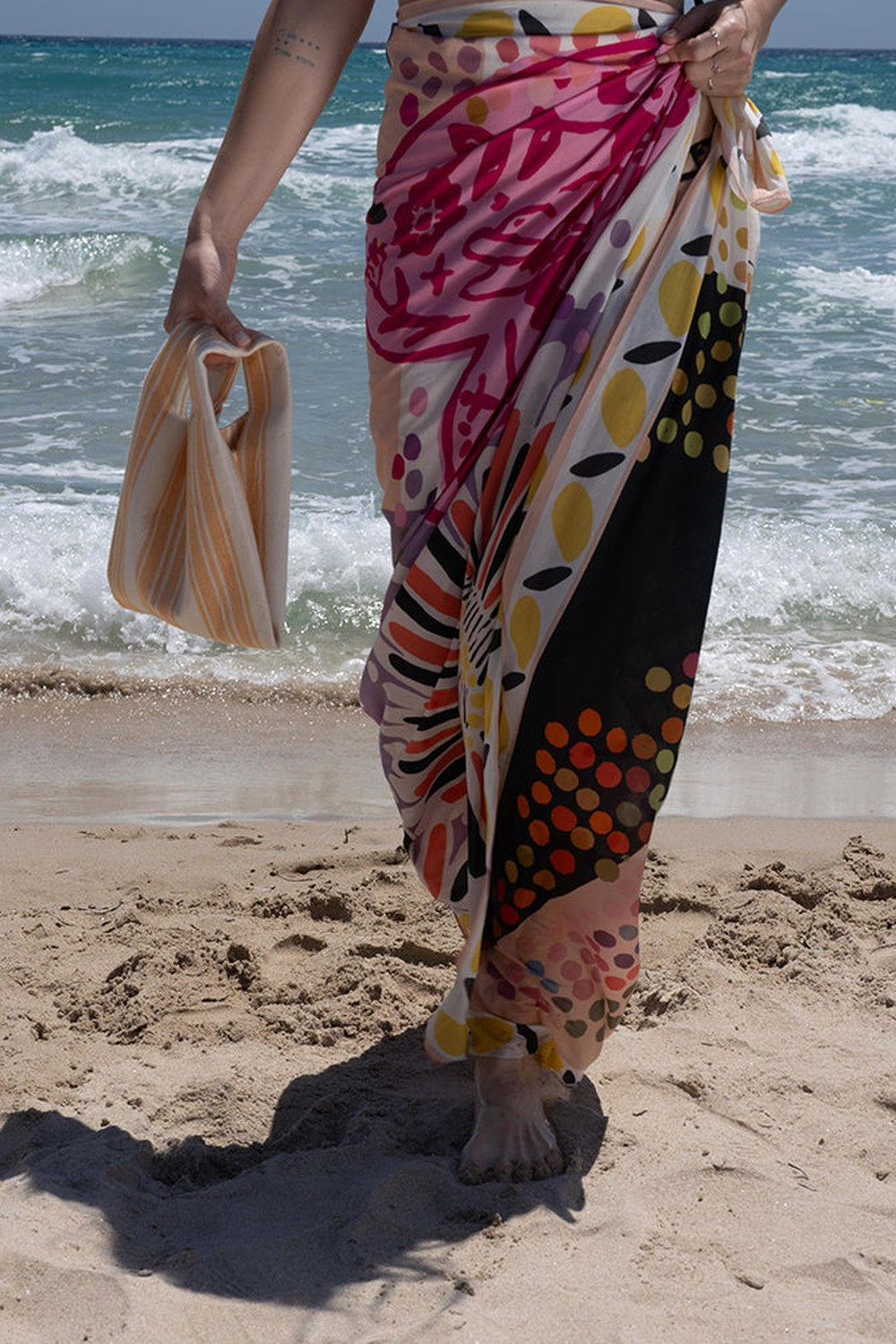 Juniper Cotton Printed Pareo / Scarve - 1
