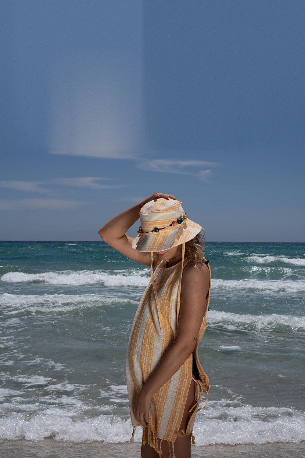 Nicky Peshtamal Hat Yellow - 1