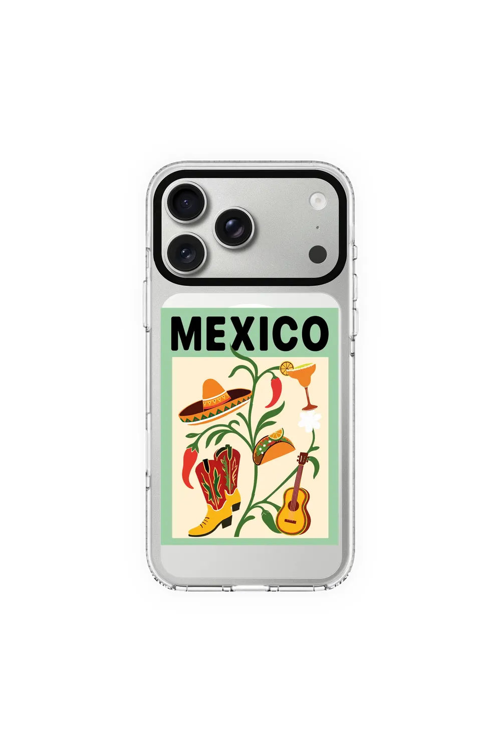 I Am Mexican-Clear Kılıf Magsafe Özellikli - Iphone 17 Pro - 0