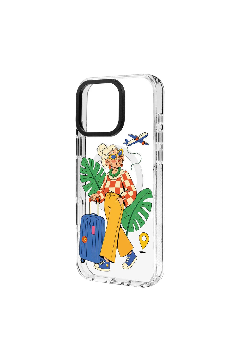 Travel Day-Clear Kılıf Magsafe Özellikli - Iphone 16 Pro - 1