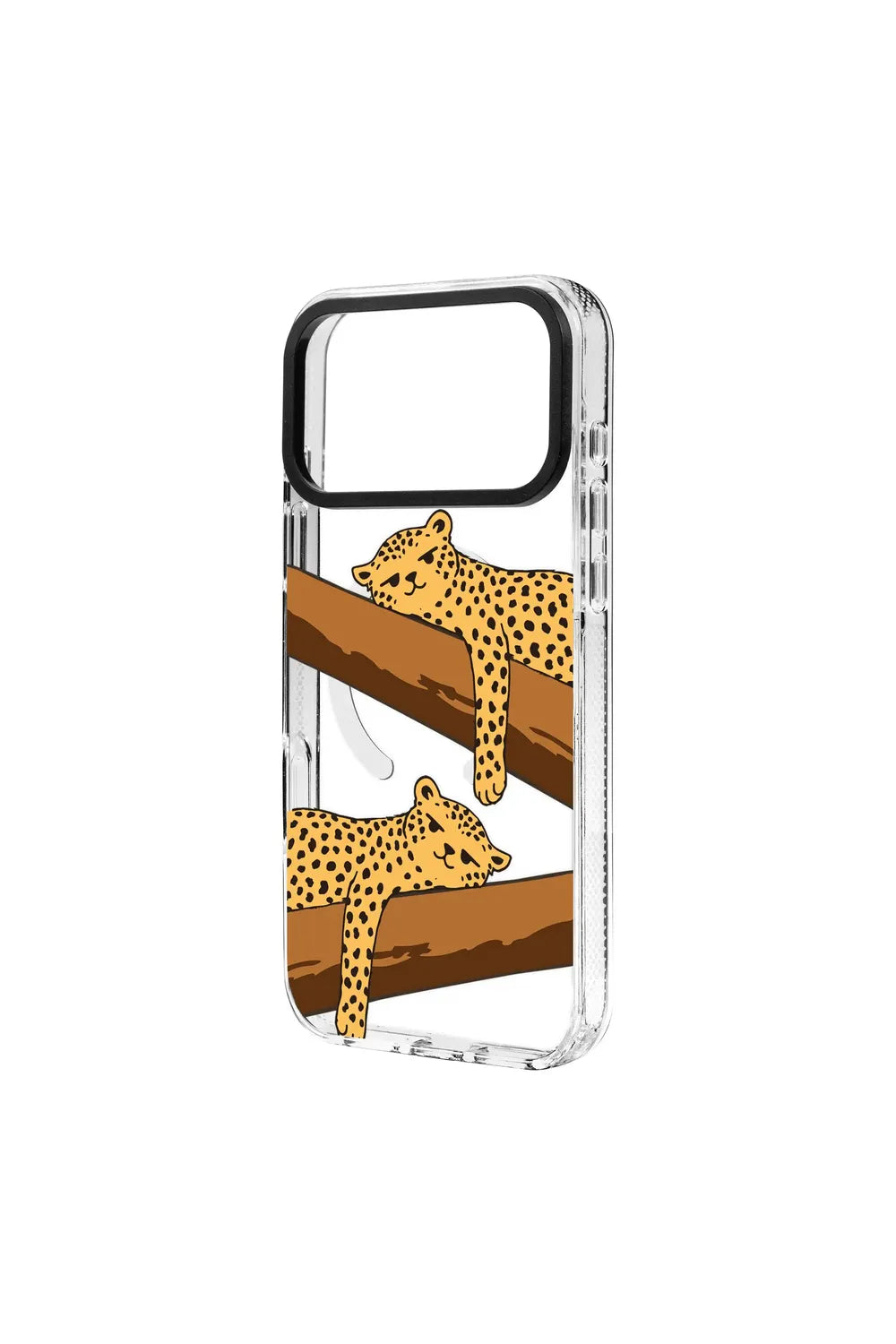Leopard Siesta-Clear Kılıf Magsafe Özellikli - Iphone 17 Pro - 1