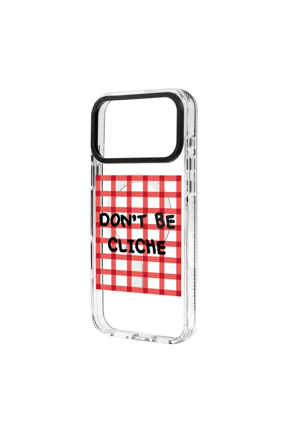 Don't Be Cliche-Clear Kılıf Magsafe Özellikli - Iphone 17 Pro Max - 1