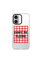 Don't Be Cliche-Clear Kılıf Magsafe Özellikli - Iphone 16 - 0