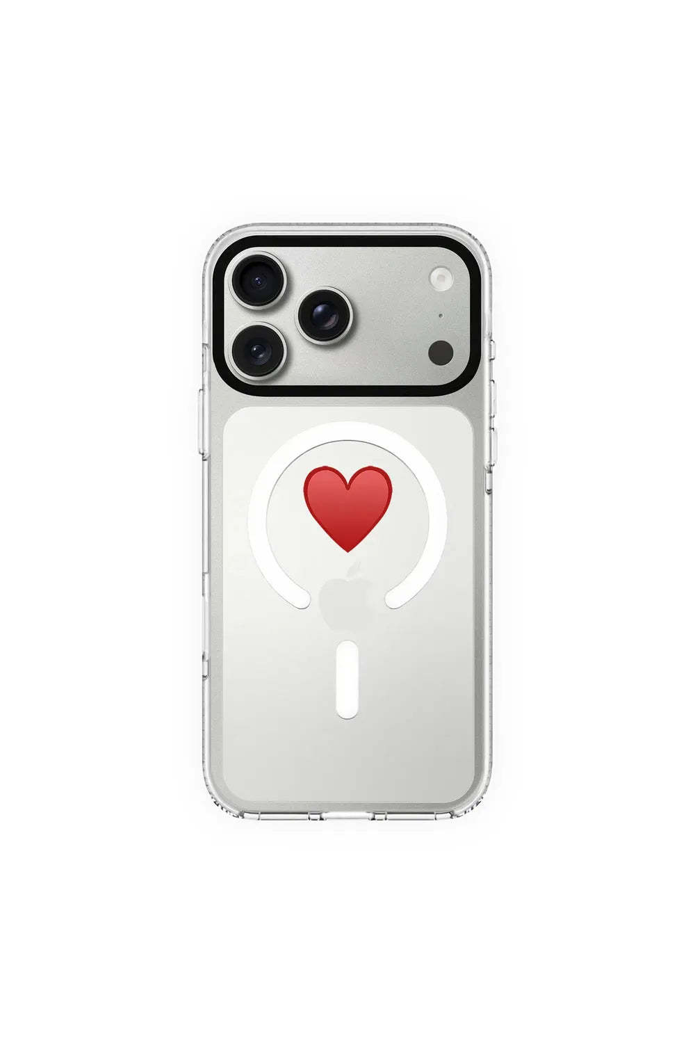 Spread Heart-Clear Kılıf Magsafe Özellikli - Iphone 17 Pro - 0