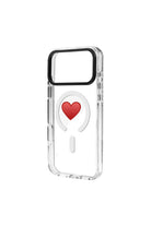 Spread Heart-Clear Kılıf Magsafe Özellikli - Iphone 17 Pro - 1