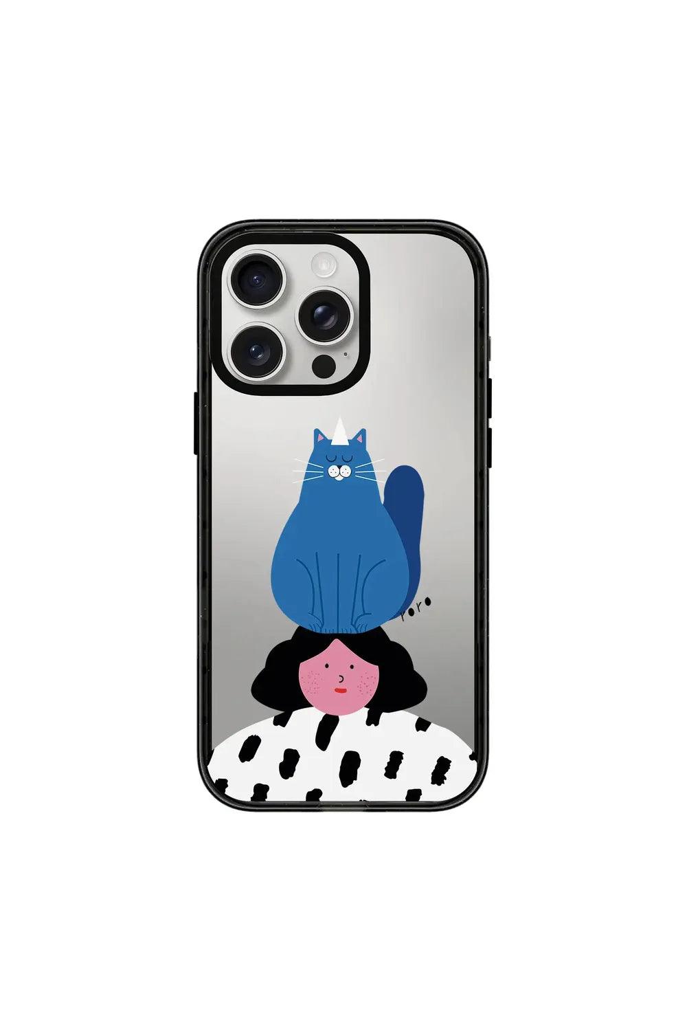 Naughty Cat-Power Kılıf - Iphone 15 Pro - 0