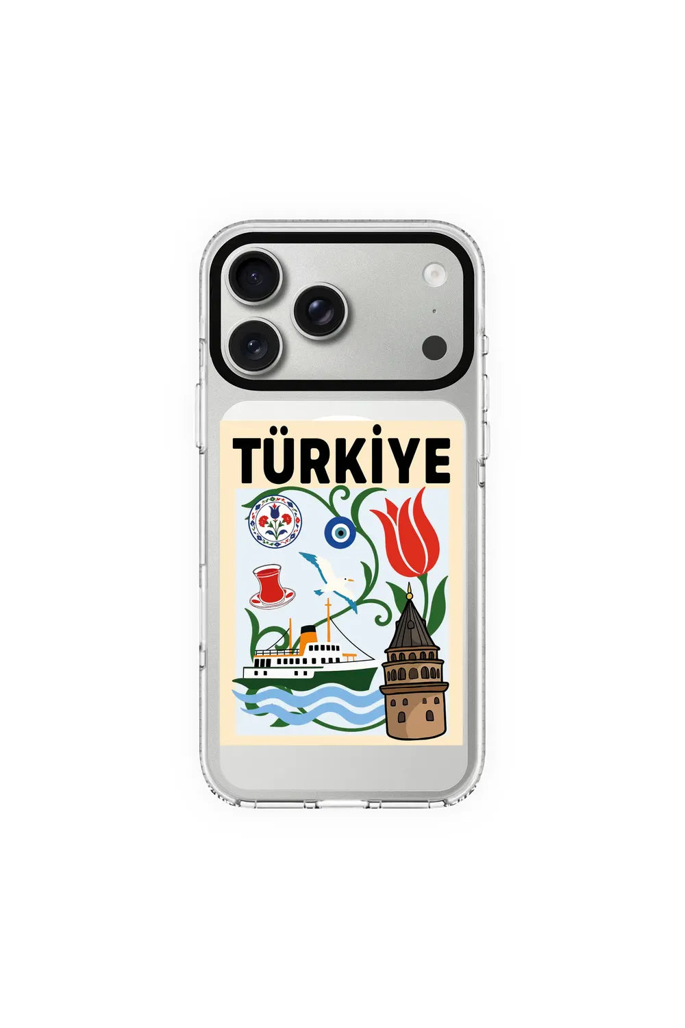 I Am Turkish-Clear Kılıf Magsafe Özellikli - Iphone 17 Pro Max - 0