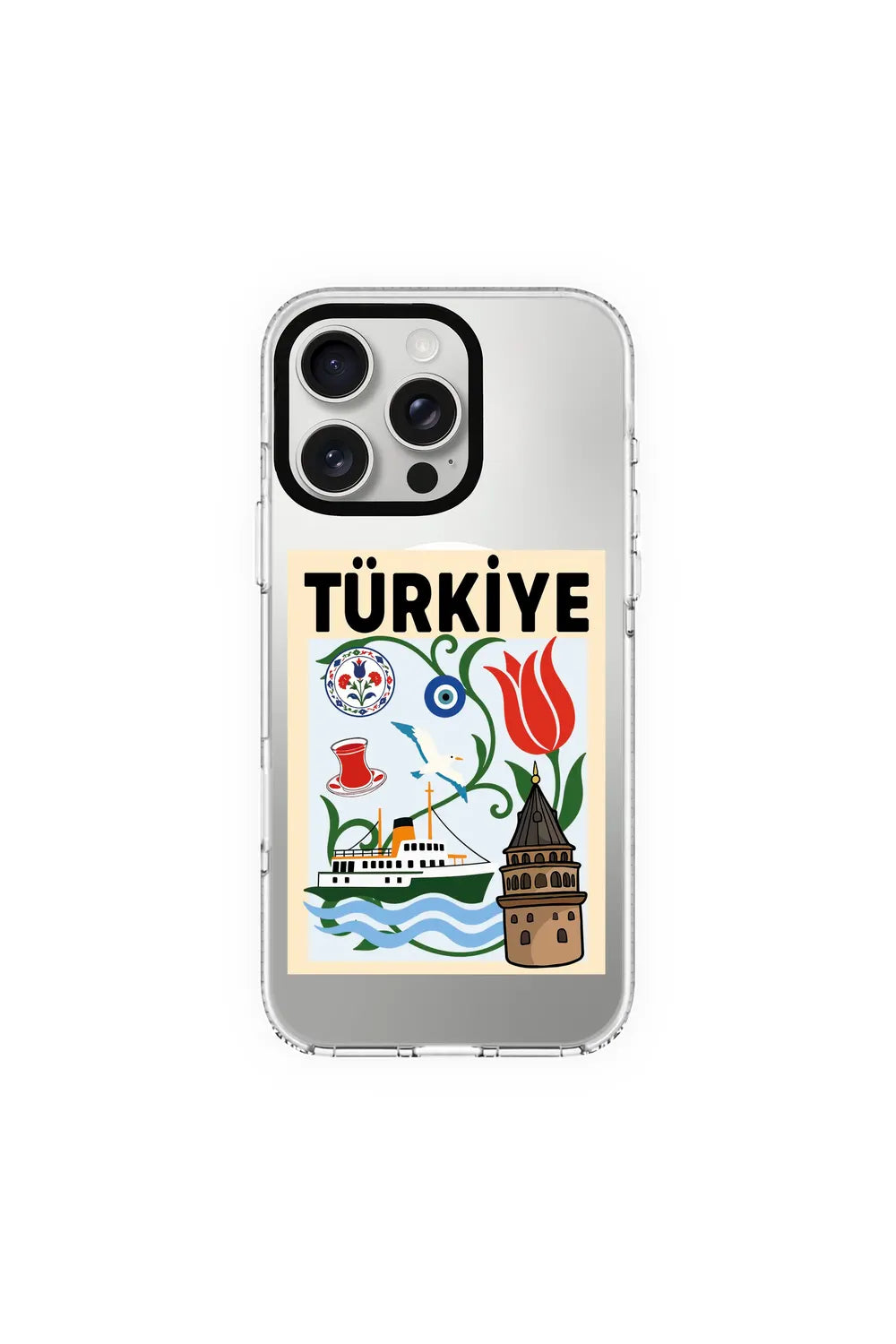 I Am Turkish-Clear Kılıf Magsafe Özellikli - Iphone 15 Pro Max - 0