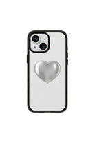 Silver Heart-Power Kılıf - Iphone 15 Plus - 0
