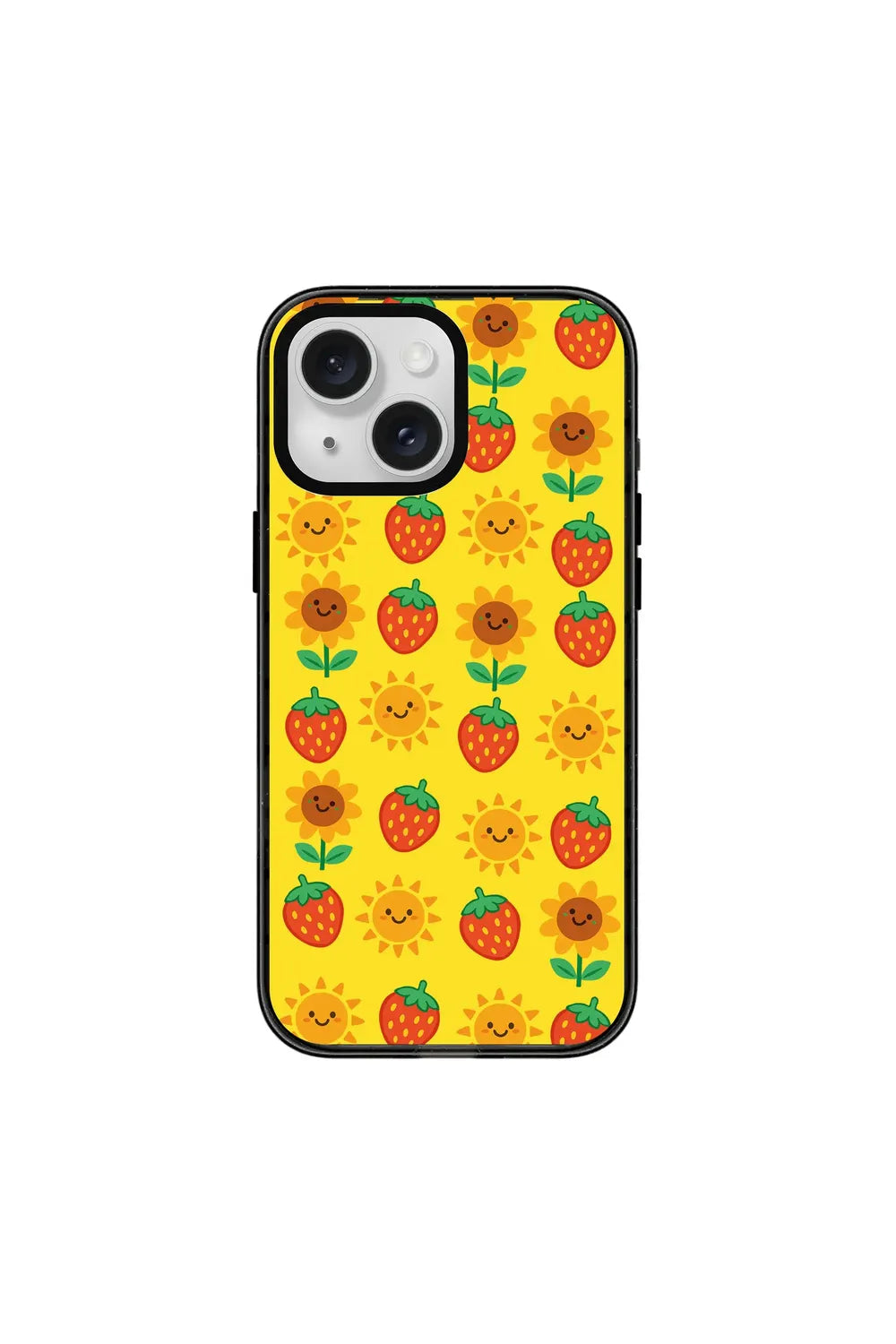 Happy Berry Bloom-Power Kılıf - Iphone 15 - 0