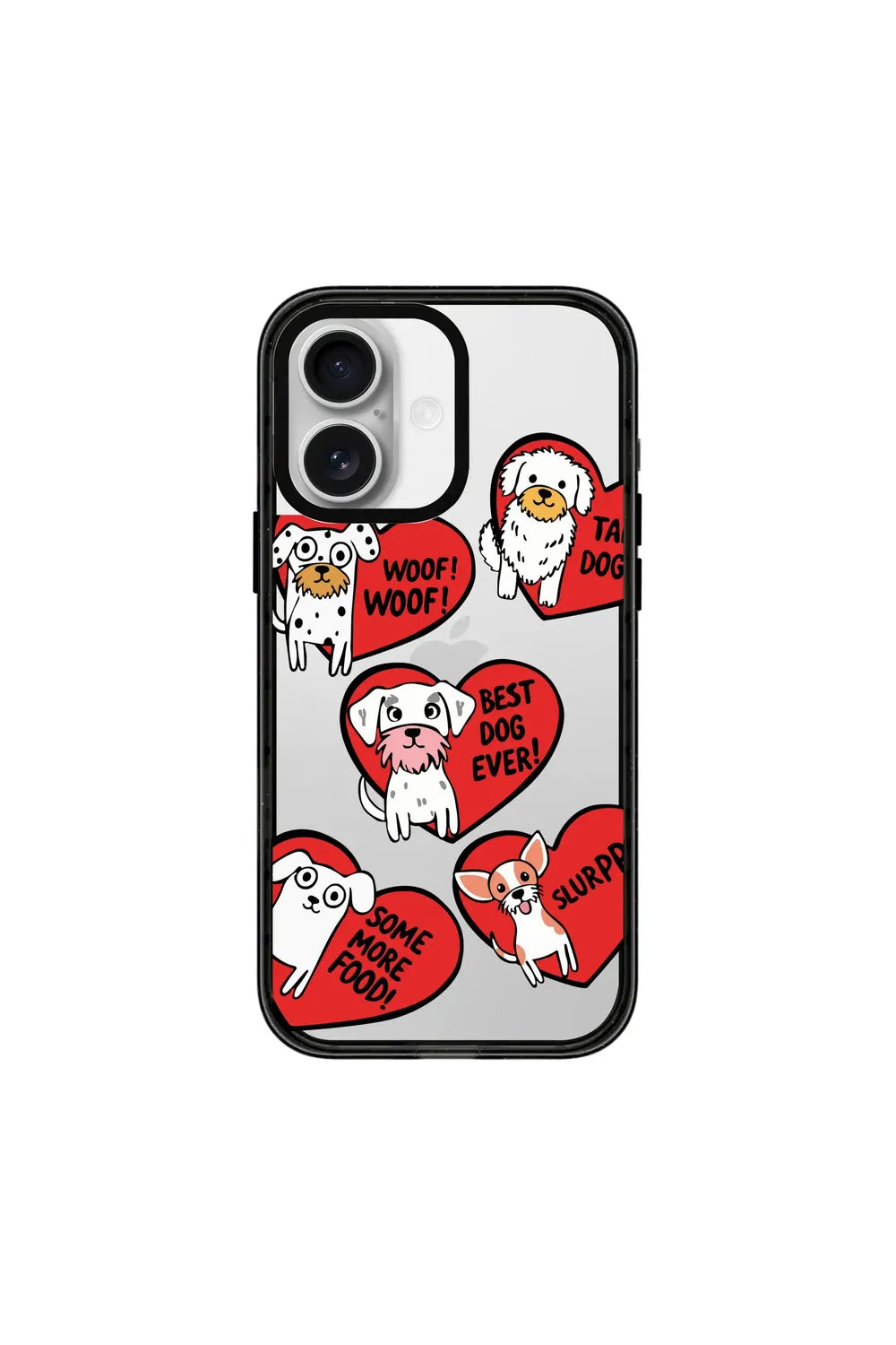 Dogs With Hearts-Power Kılıf - Iphone 16e - 0