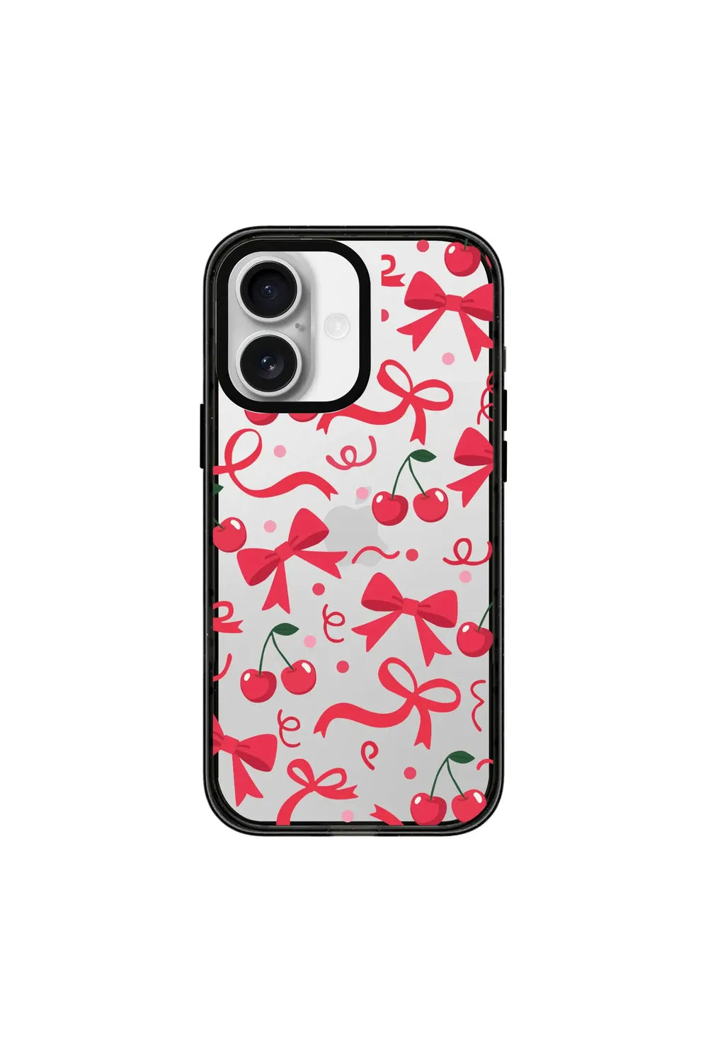 Cherry Ribbon-Power Kılıf - Iphone 16 Plus - 0