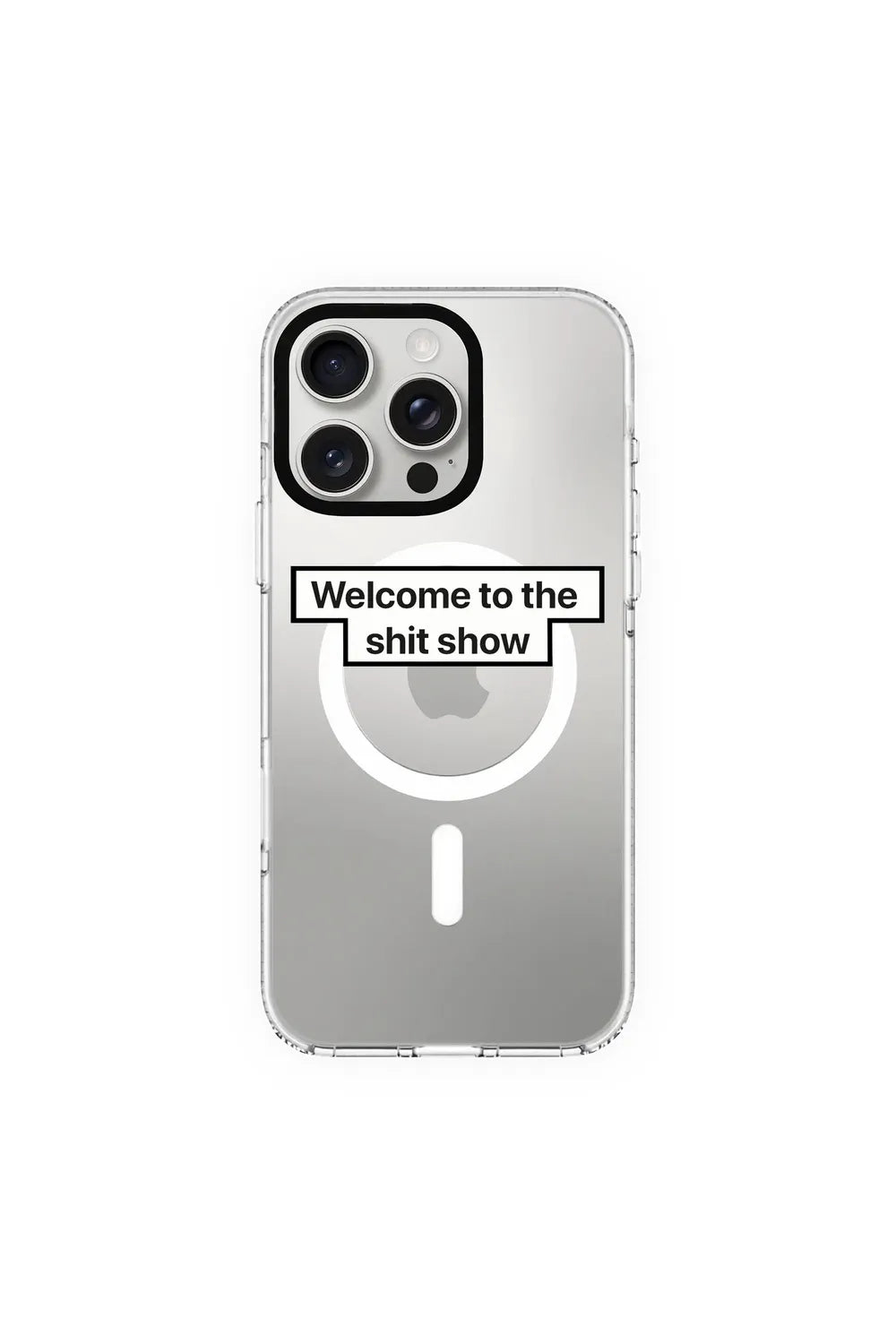 Welcome-Clear Kılıf Magsafe Özellikli - Iphone 15 Pro - 0