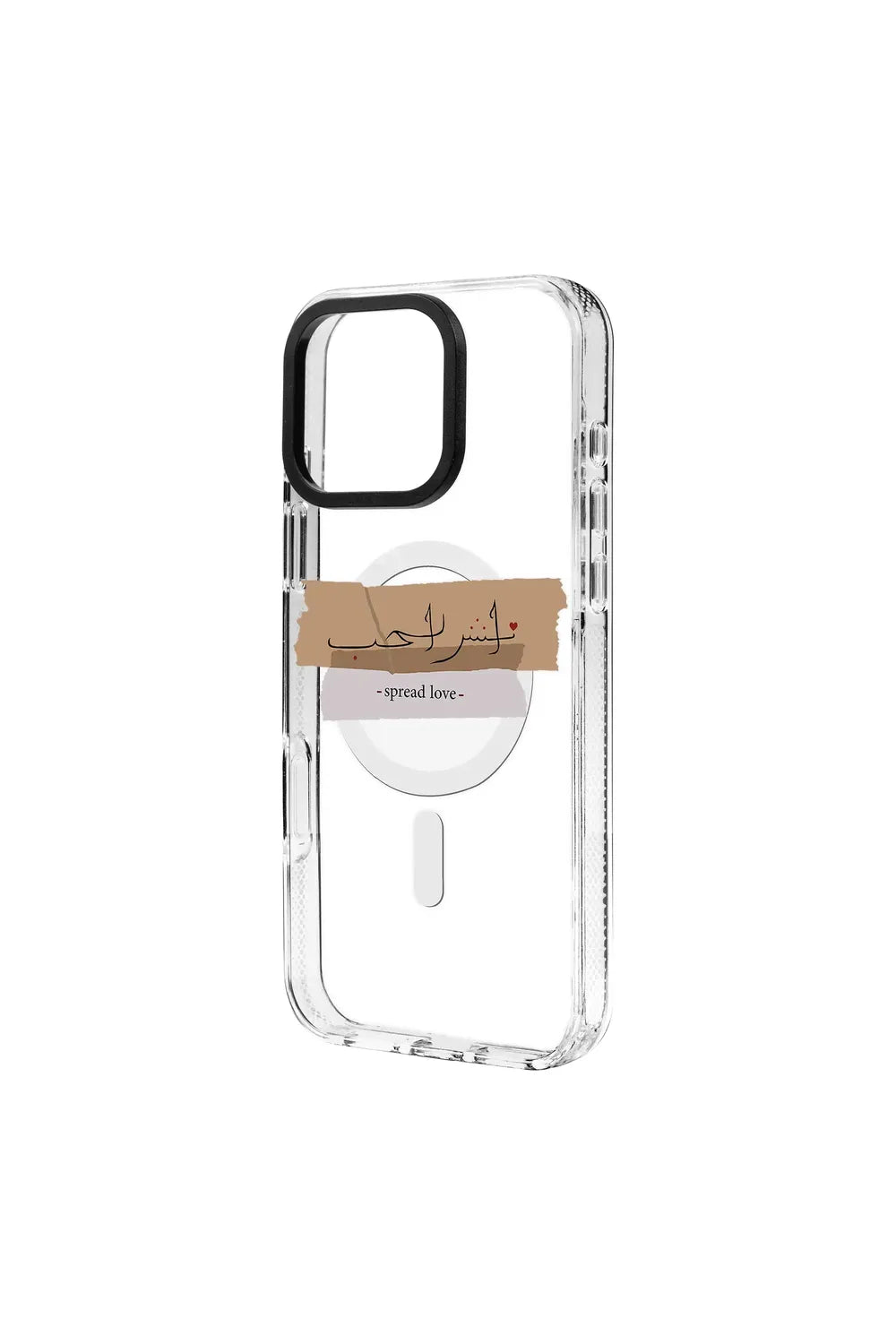Spread Love-Clear Kılıf Magsafe Özellikli - Iphone 15 - 1