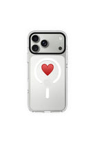 Spread Heart-Clear Kılıf Magsafe Özellikli - Iphone 17 Pro Max - 0