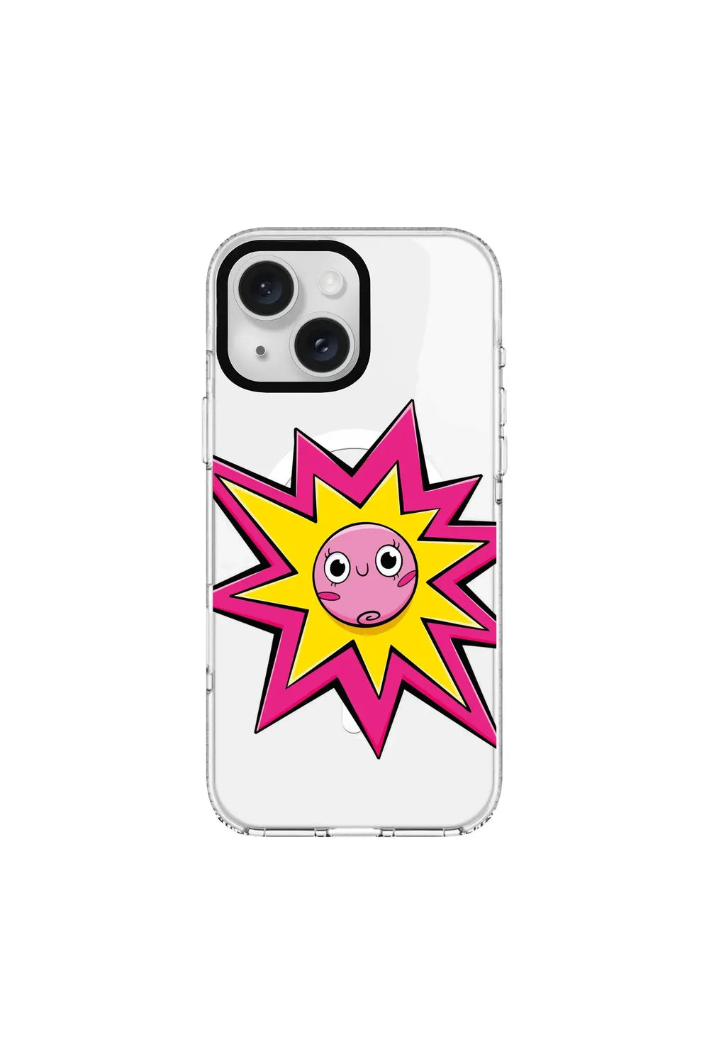 Pop Princesses-Clear Kılıf Magsafe Özellikli - Iphone 15 Plus - 0
